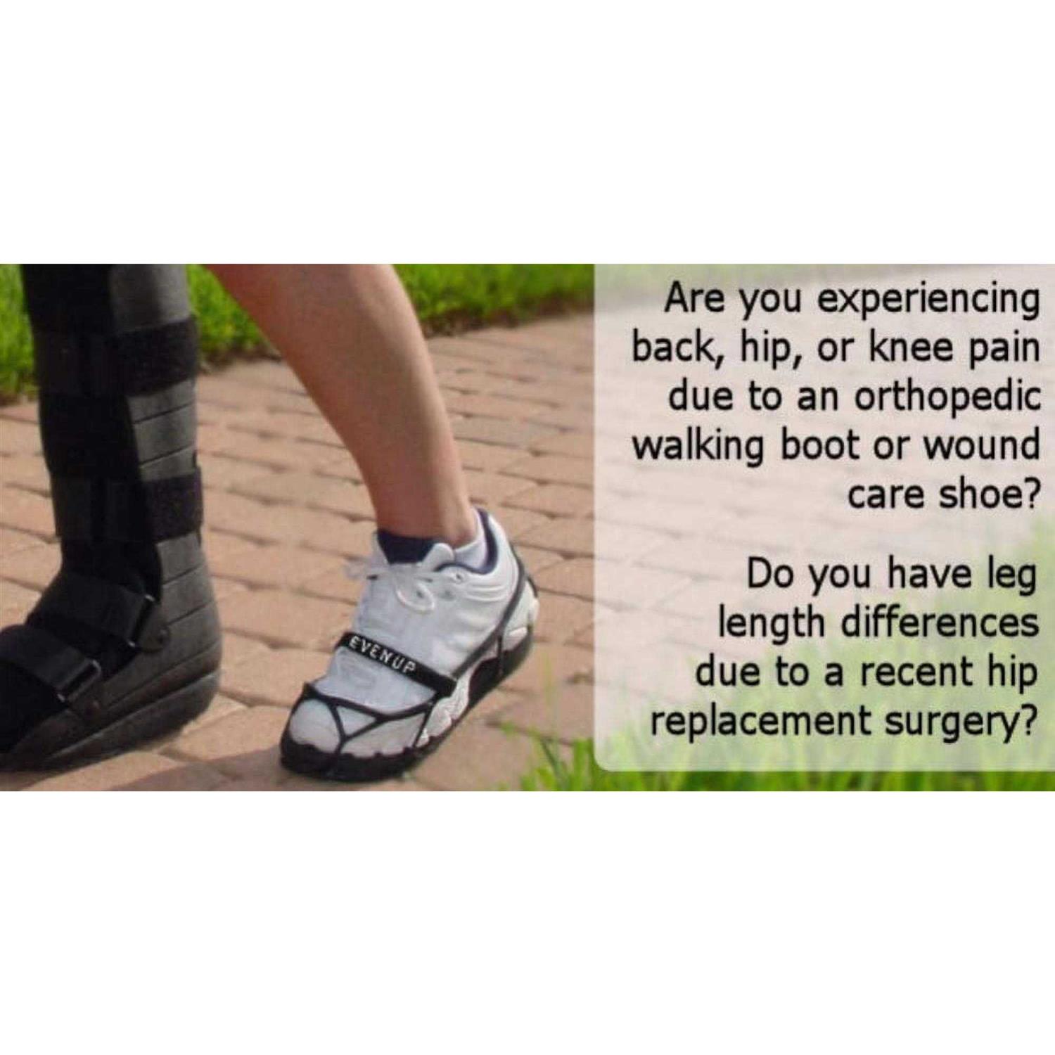 evenup shoe leveler sizing