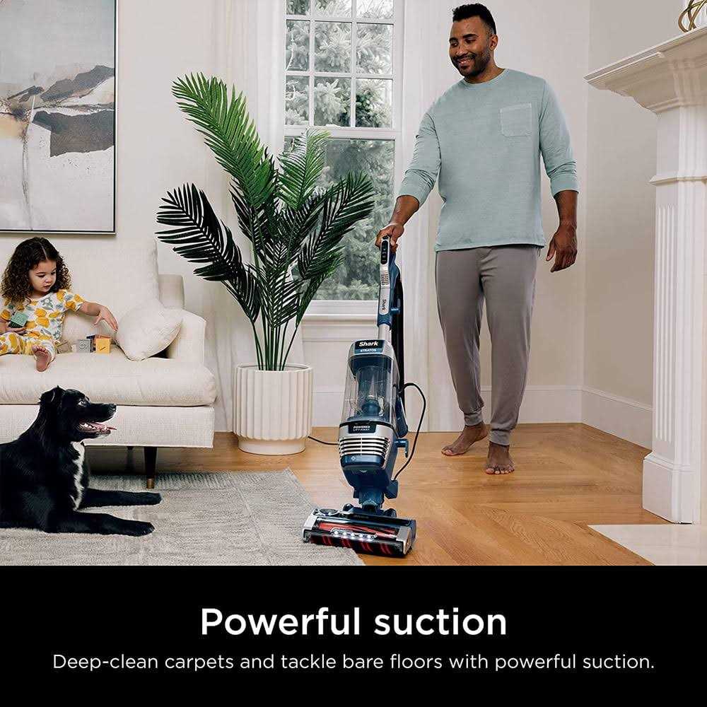 Shark Az3002 Stratos Upright Vacuum w/TruePet Upgrade Bundle with 3 YR CPS Enhanced Protection Pack - Image 5