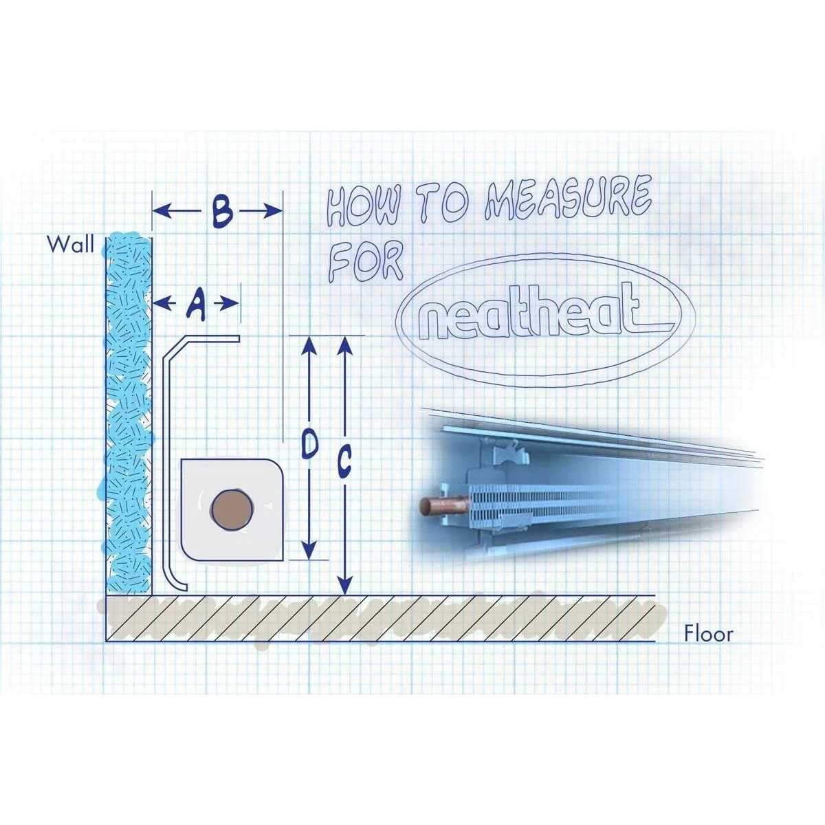 NeatHeat Hydronic Baseboard Heater Front Cover FC 30/07 - Image 2