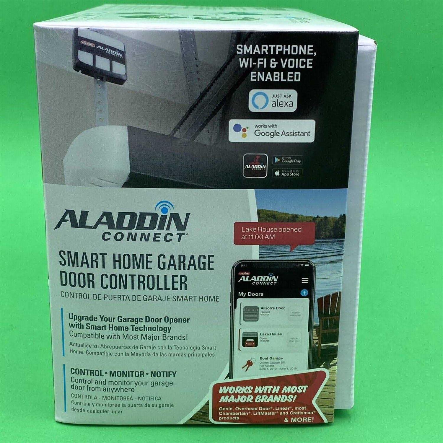 Genie Aladdin Connect Smart Garage Door Controller - Image 2