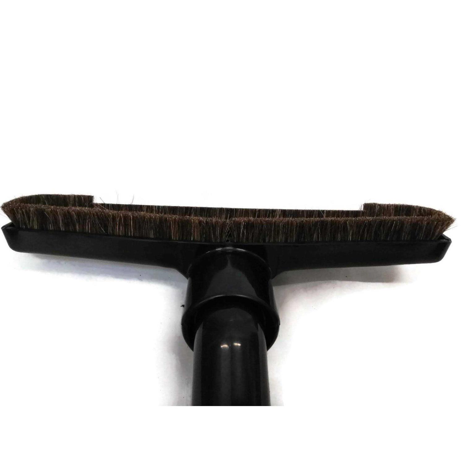 Hardwood Universal Vacuum Cleaner Floor Brush 1¼ inch Inner Diameter with Horse Hair Soft Bristles 10” wide - Image 2