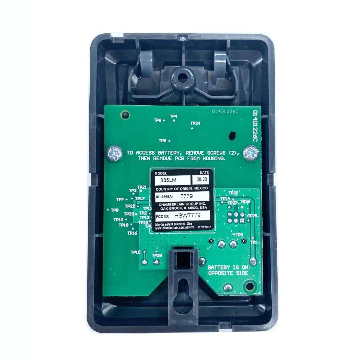 LiftMaster 885LM Wireless Wall Control Security+ 2.0 MyQ - Image 2