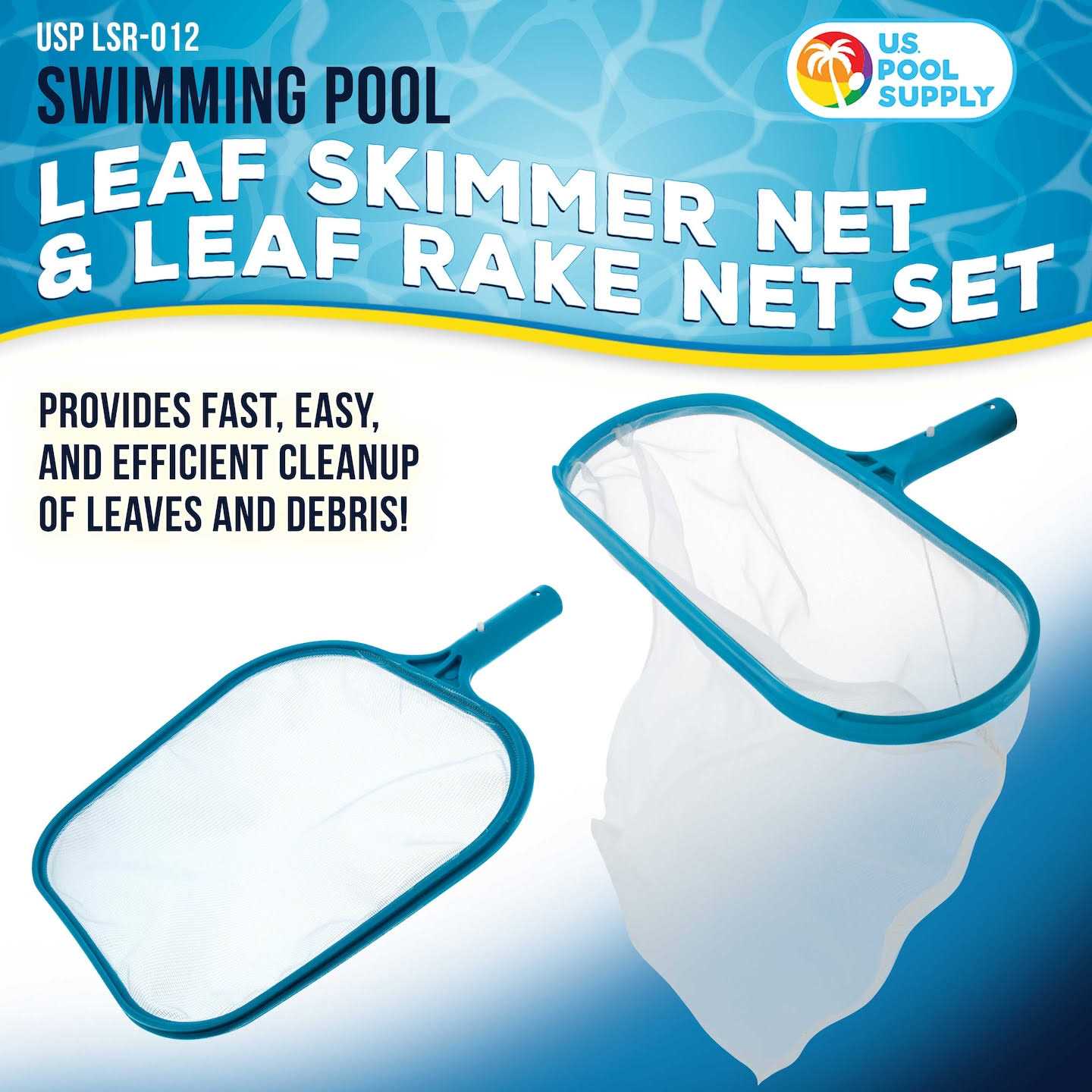 U.s. Pool Supply Professional Swimming Pool Leaf Skimmer Net - Image 3
