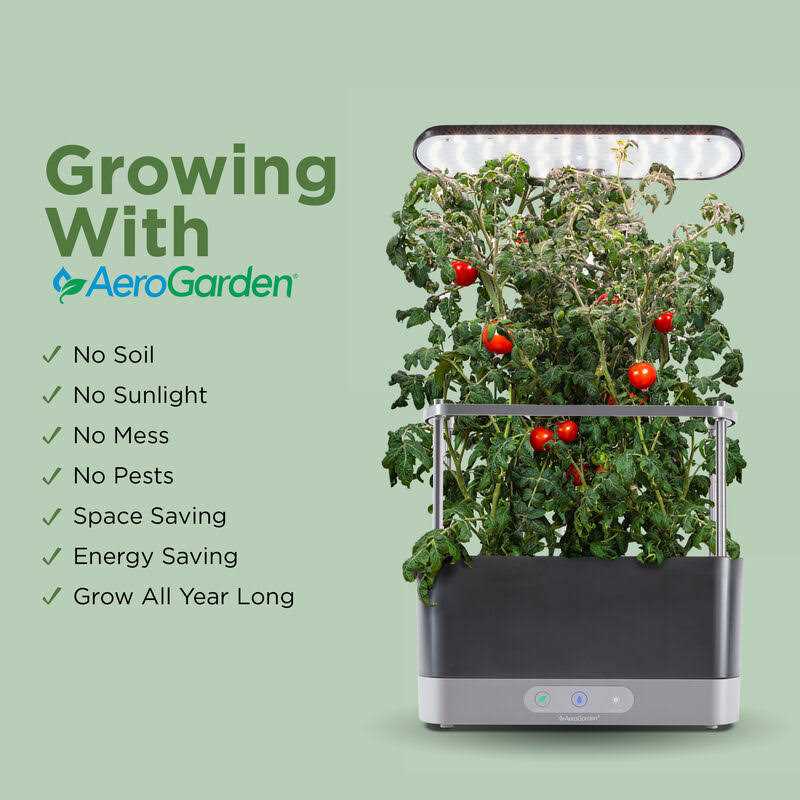 AeroGarden Harvest XL with Gourmet Herbs Seed Pod Kit - Image 4