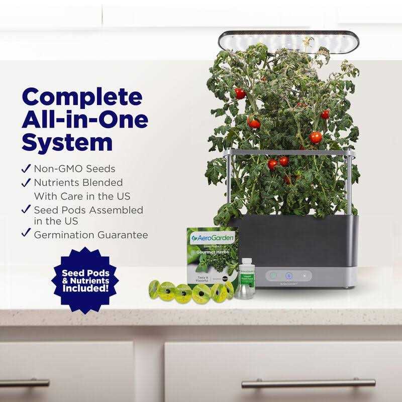 AeroGarden Harvest XL with Gourmet Herbs Seed Pod Kit - Image 5