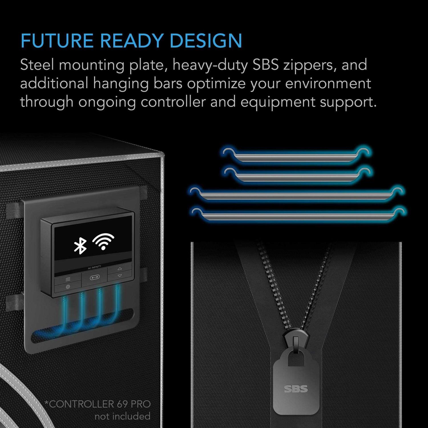 AC Infinity CLOUDLAB Advance Grow Tent - Image 4