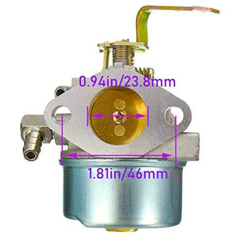 640152 Carburetor for Tecumseh 640152a 640023 640051 640140 640152 Hm80 Hm90 Hm100 8-10 Hp Engine Snow Blower Mower 5000w Generator - Image 3