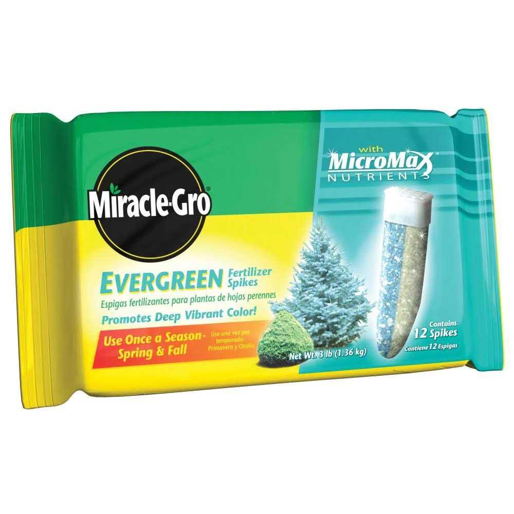 Miracle-Gro Evergreen Fertilizer Spikes - Home & Office Supplies online ...