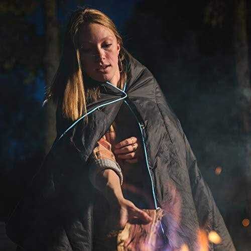 Wise Owl Outfitters Camping Blanket Packable & Waterproof Warm Camping Quilt - Image 5
