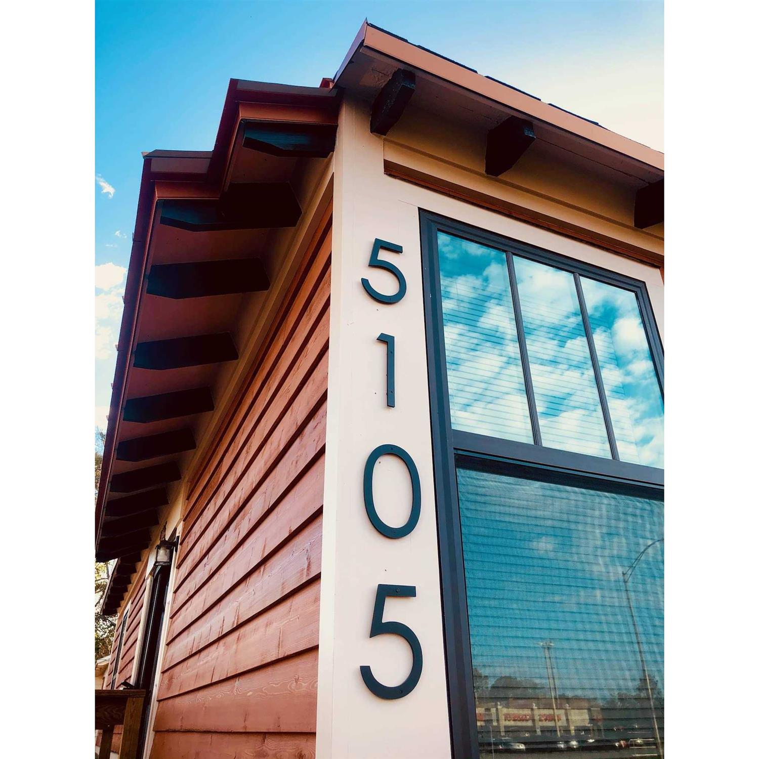 8 inch Large Modern House Numbers - Image 4